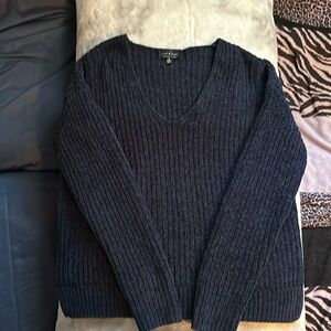 Lucky Brand Dark blue knit sweater. Size: Medium